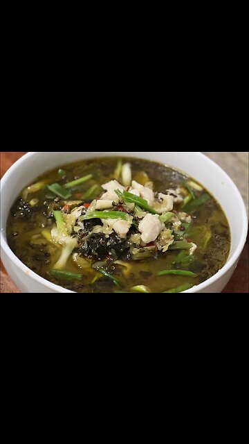 Szechuan Pickled Fish #酸菜鱼#四川菜#szechuanpickledfishpot#pickledmustardgreens#chinesefood #fish