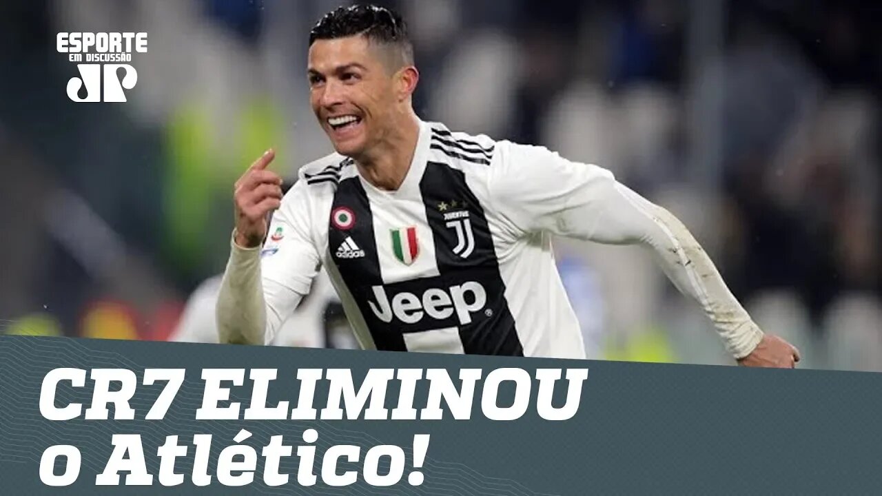 Ele é F...! "CR7 praticamente SOZINHO ELIMINOU o Atlético!" Veja ANÁLISE!