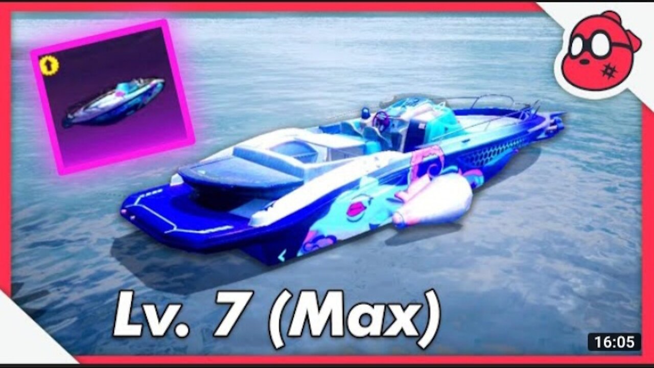 NEW- Boat MAX Lv.7 Skin