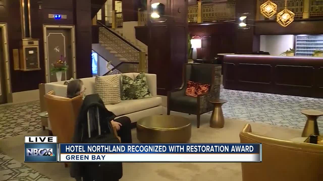 Hotel Northland to be honored with award.