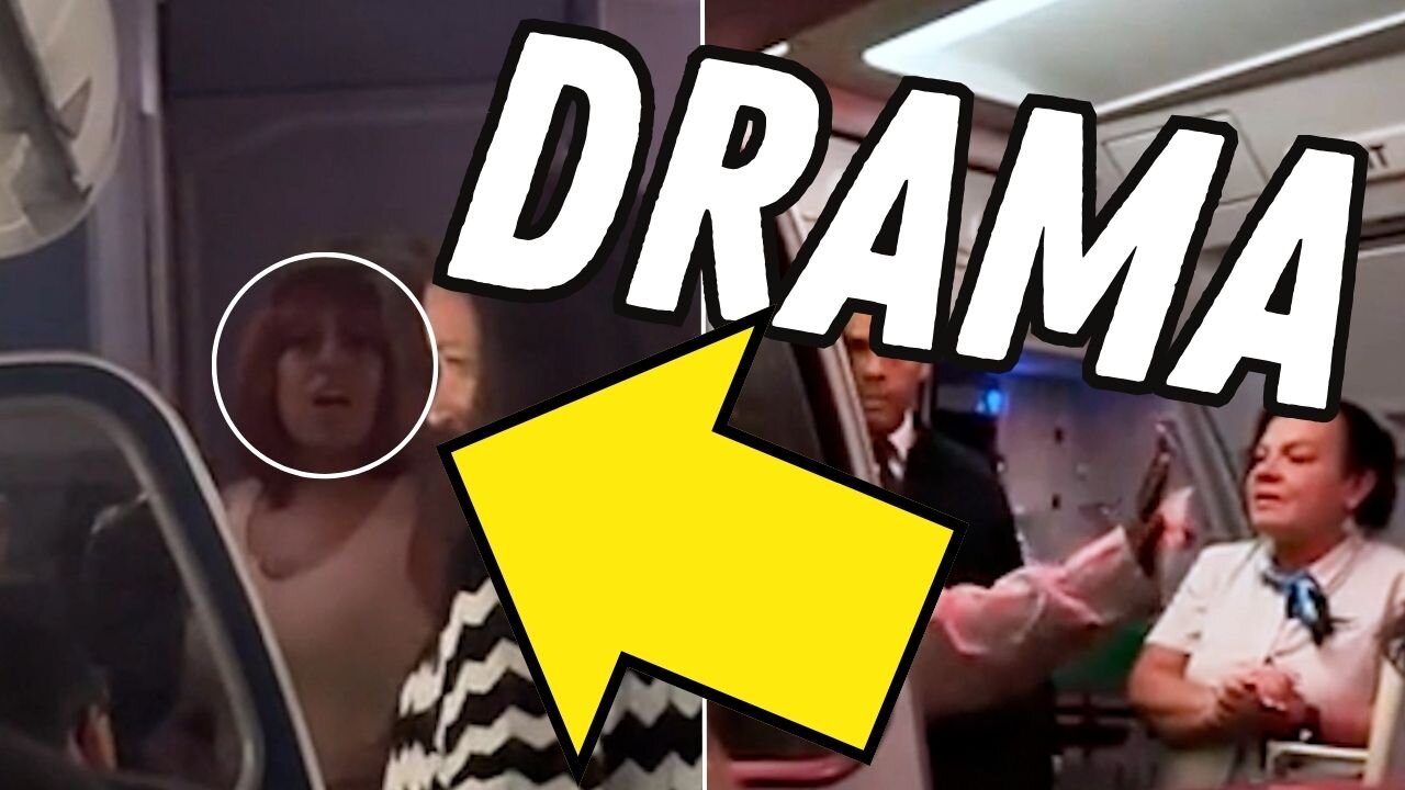 Unhinged Ladies Cause INSANE Airplane Drama