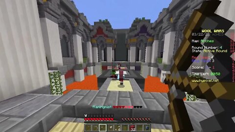 Winning Hypixel's new game woolwars with all classes (part one - Archer)