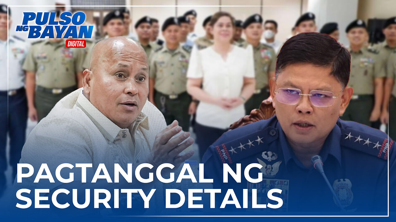 Pagtanggal ni Marbil sa security details ni VP Sara, utos ng mas nakatataas sa kanya -Sen. Bato