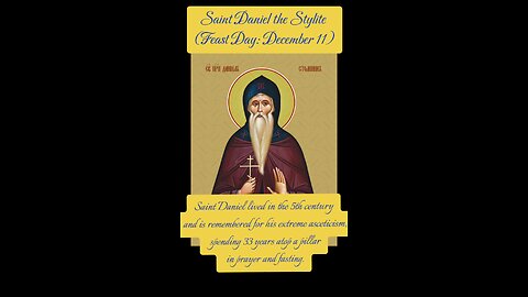 Saint Daniel the Stylite – The Pillar of Perseverance