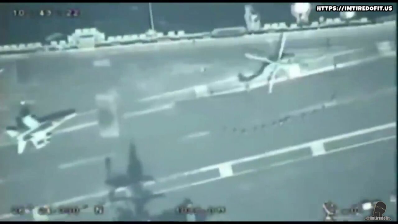 Iranian Drone Hovers, Takes Video of U.S. Aircraft Carrier in the Persian Gulf