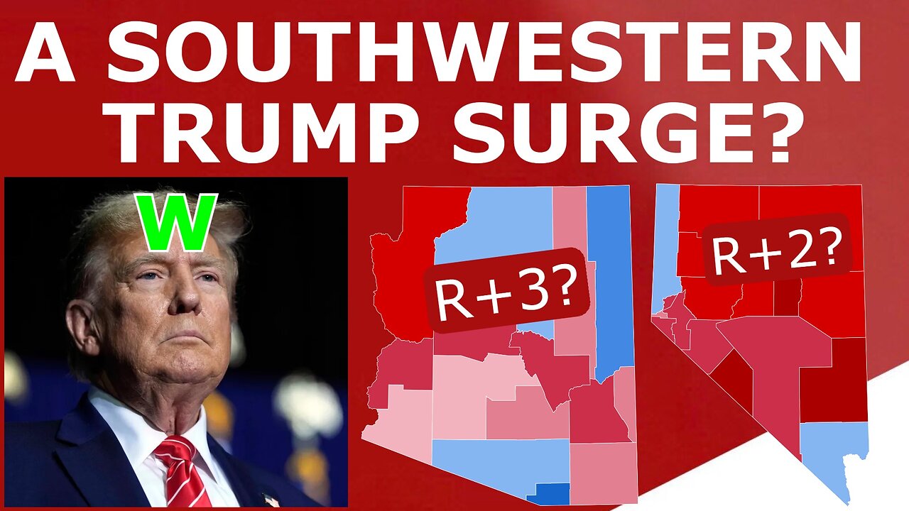 Trump GAINS in the Southwest as Dems FAIL to Get DNC Bump!