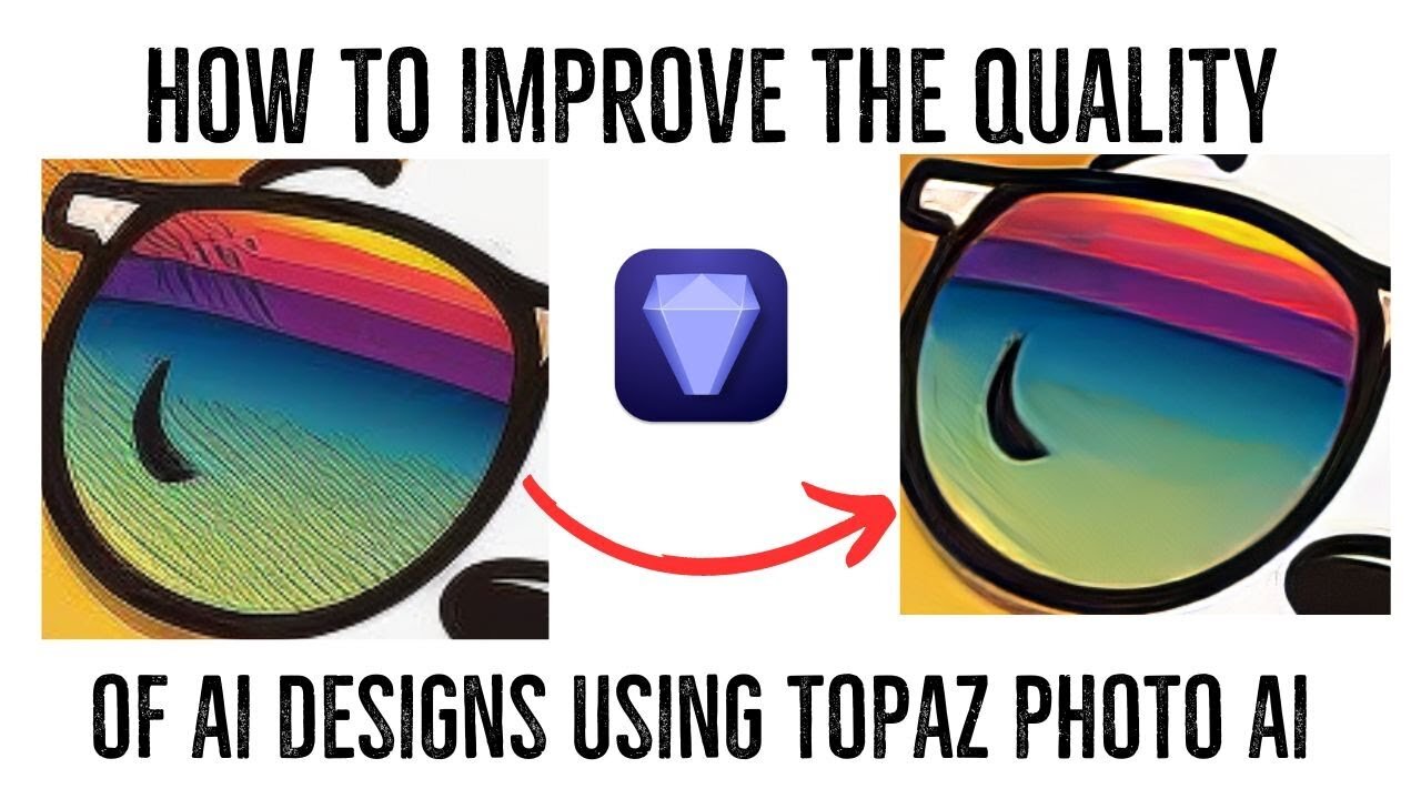 How to Dramatically Improve The Quality of Your AI-Generated Designs Using Topaz Photo AI for POD