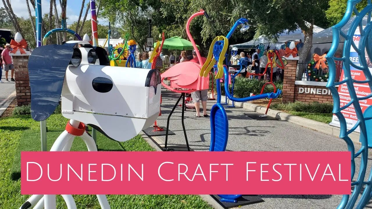 28th Annual Downtown Dunedin Craft Festival | November 20, 2021