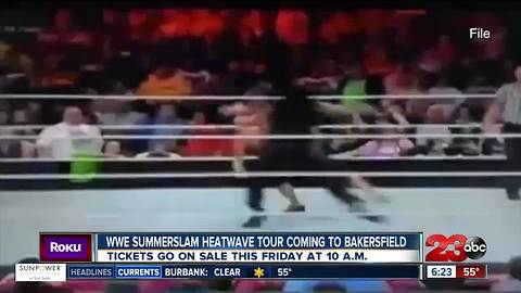 WWE Live returns to Bakersfield