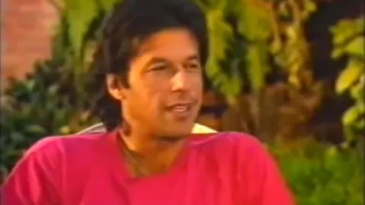 NAZIA HASSAN INTERVIEWING IMRAN KHAN