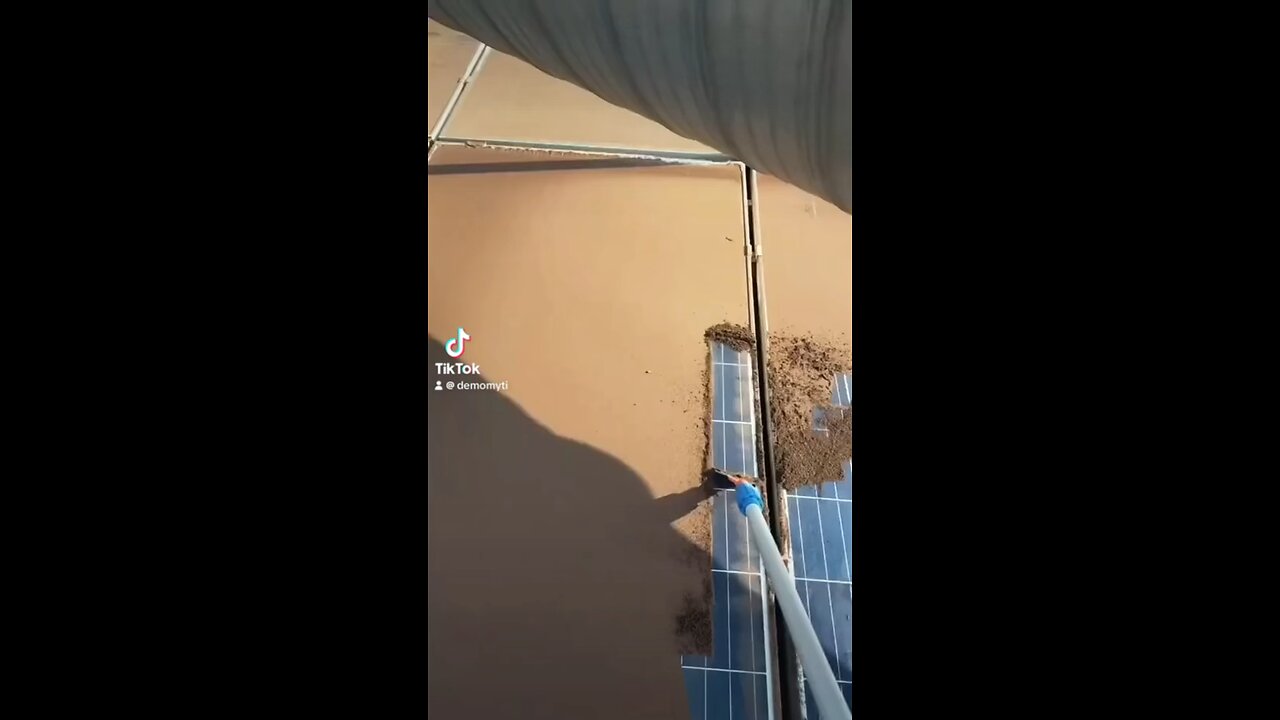 Cleaning Solar panel