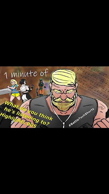 BATTLETECH #Shorts - Highlights 005 - What do you think he's listening to?