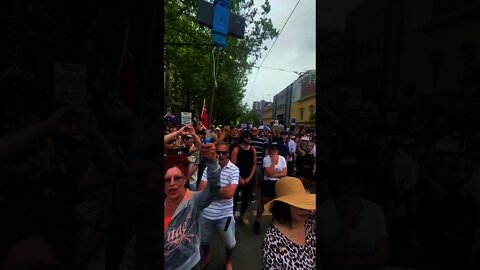 Massive Peaceful Protest - Melbourne Nov. 5