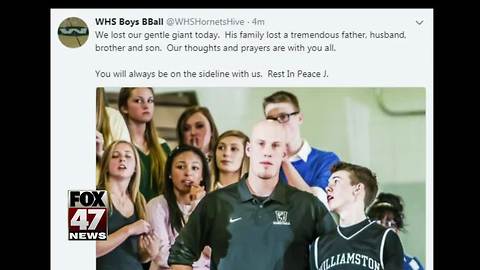 Williamston's Jason Bauer dies following long cancer battle