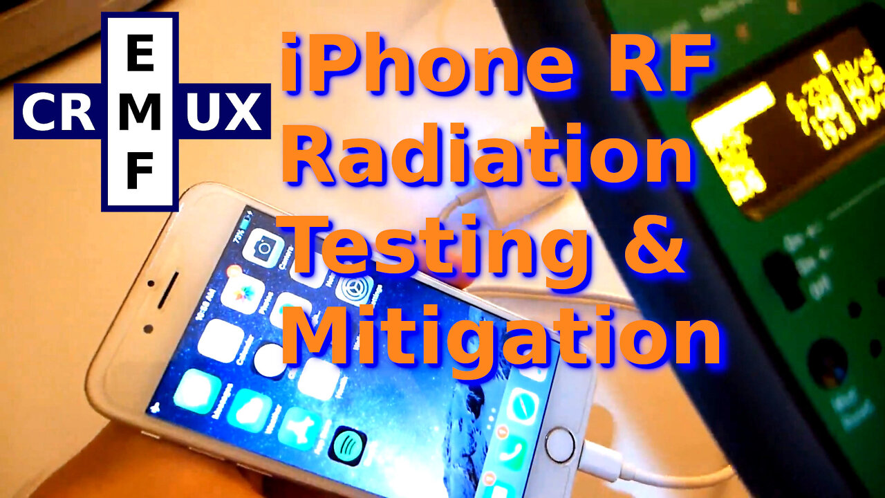 iPhone 6 RF Radiation Measurement and Mitigation EMFCrux 0021