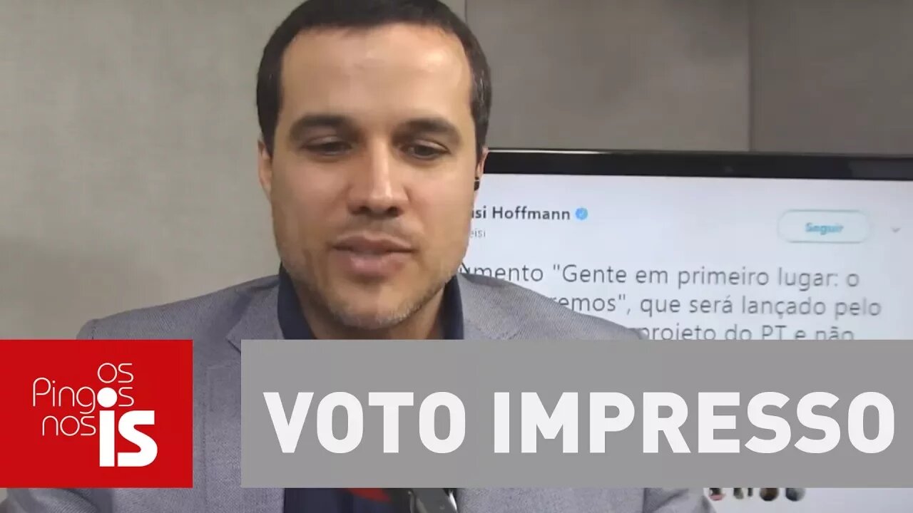 Felipe: Voto impresso custa 10 vezes menos que Gilmar divulgou