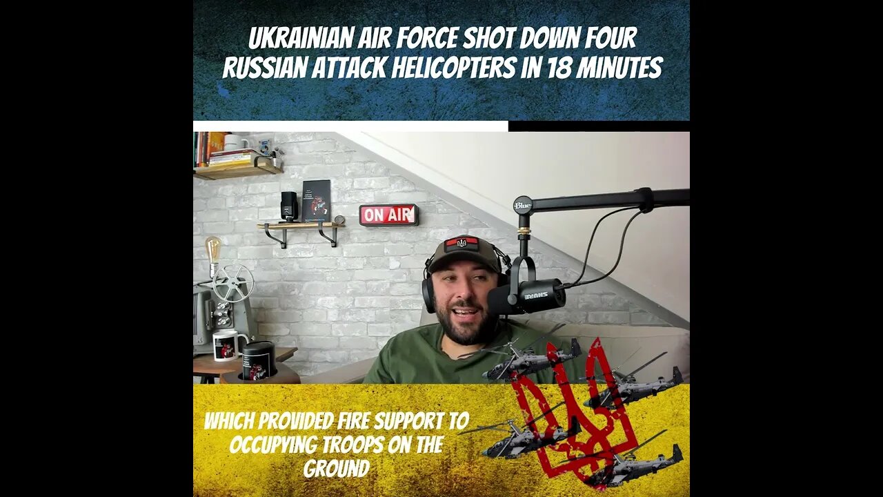 Ukrainian Air Force DowSn Four Russian Attack Helicopters in 18 Minutes