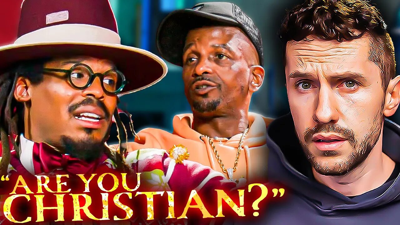 Cam Newton PRESSES Charleston White on JESUS for 15 Minutes STRAIGHT