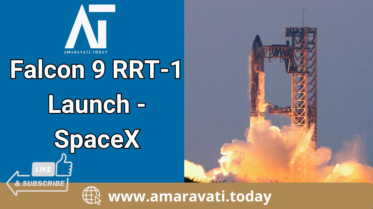 SpaceX Falcon 9 Launches RRT 1 Mission from Cape Canaveral | Amaravati Today