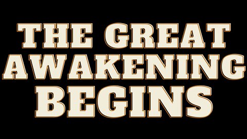 The Great Awakening