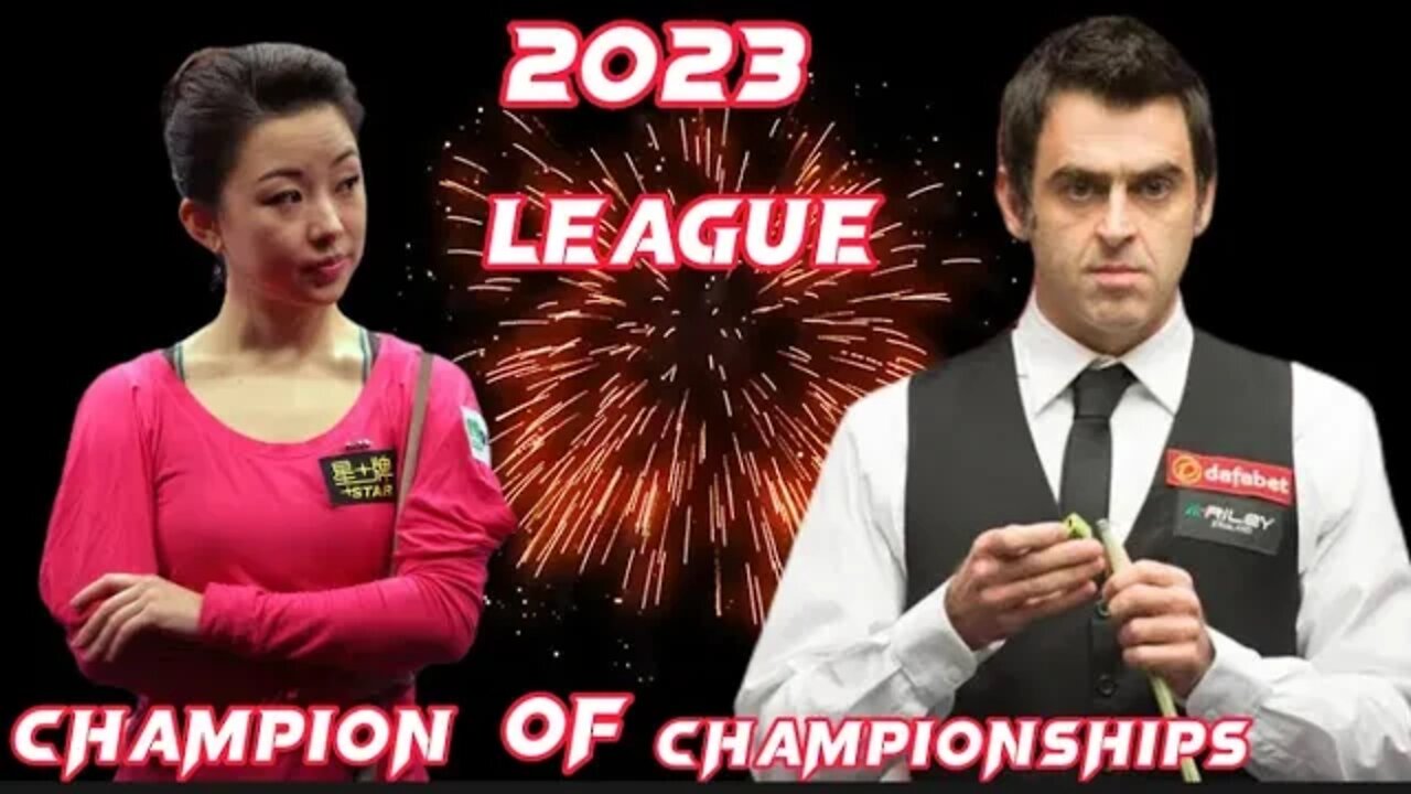 Ronnie O’Sullivan vs Pan Xiaoting Final 2023 Champions of Championships