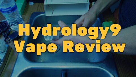 Hydrology9 Vape Review: Cloudious9's Water Filtered Desktop Vape Hits Smooth