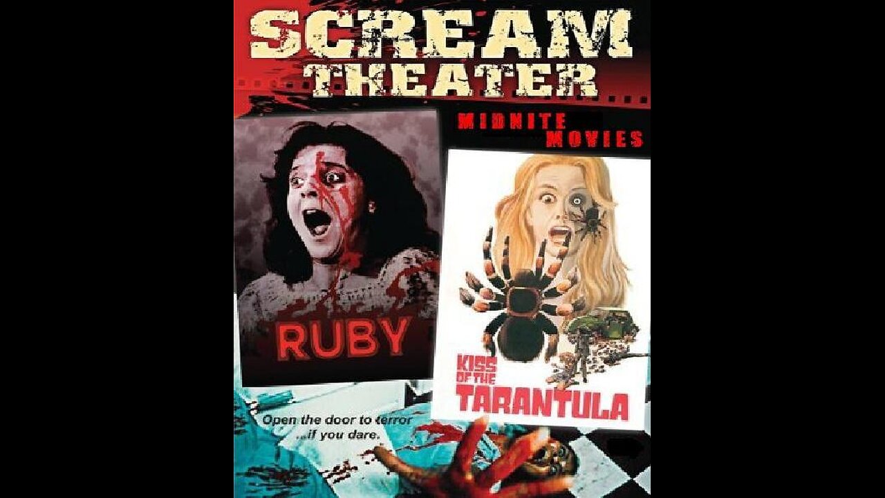 RUBY 1977 & KISS OF THE TARANTULA 1975 Weird Women DOUBLE FEATURE