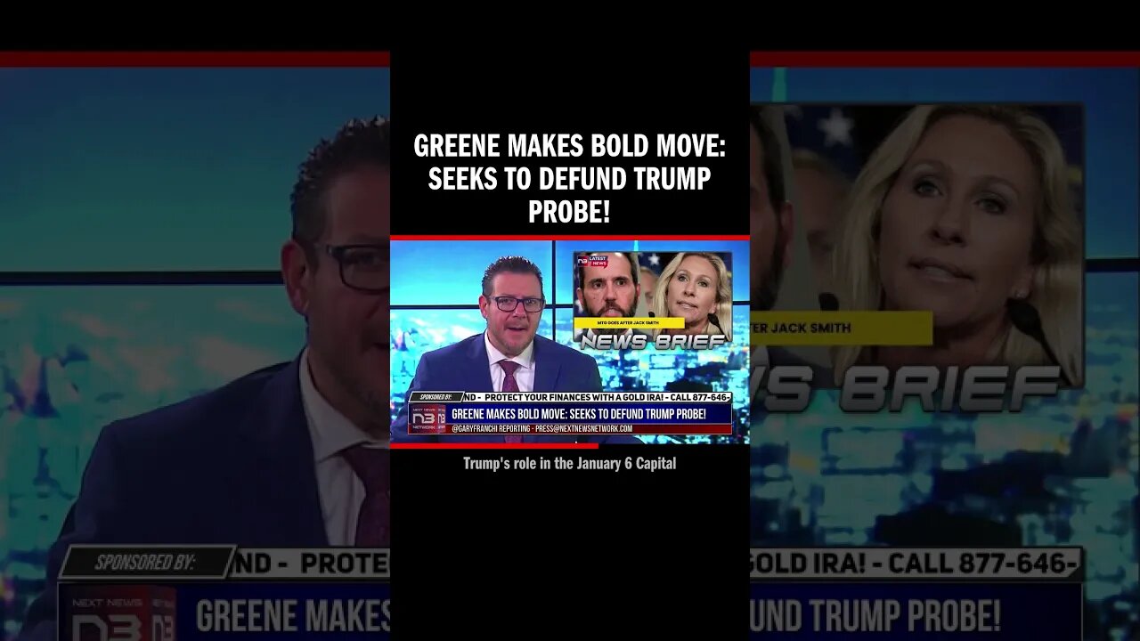 Greene Makes Bold Move: Seeks to Defund Trump Probe!