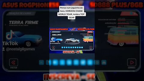 HORIZON CHASE WORLD TOUR LEMBRA MUITO TOP GEAR DO SUPER NINTENDO #gaming #android #gamingvideos