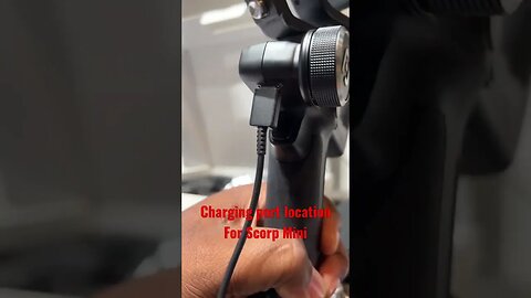 Feiyu SCORP Mini charging Port location #foryou #foryoupage #fyp #fyo #foryourpage #shorts #2022