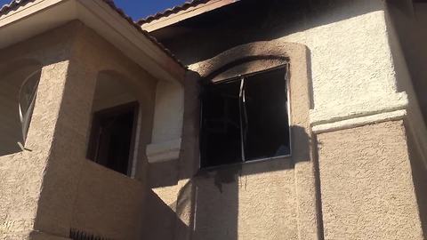 Resident loses home in apartment fire