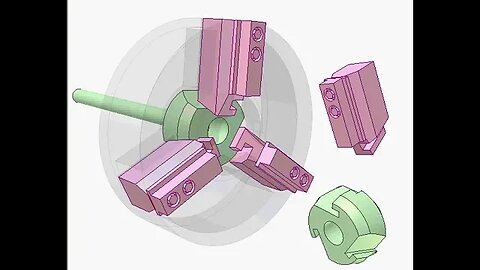 2521 Three jaw self centering chuck 3