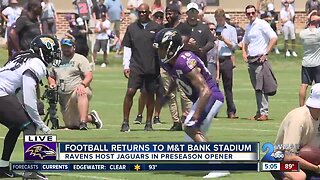 Football returns to M&T Bank Stadium