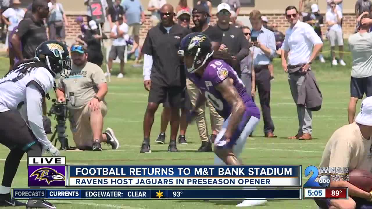 Football returns to M&T Bank Stadium
