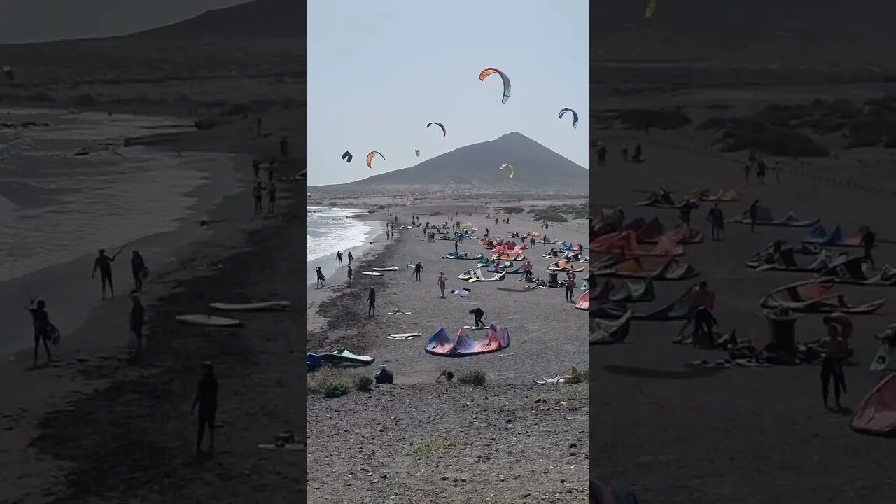 Tenarife kitesurfing