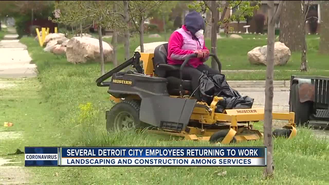 Hundreds of City of Detroit workers, contractors back on the job