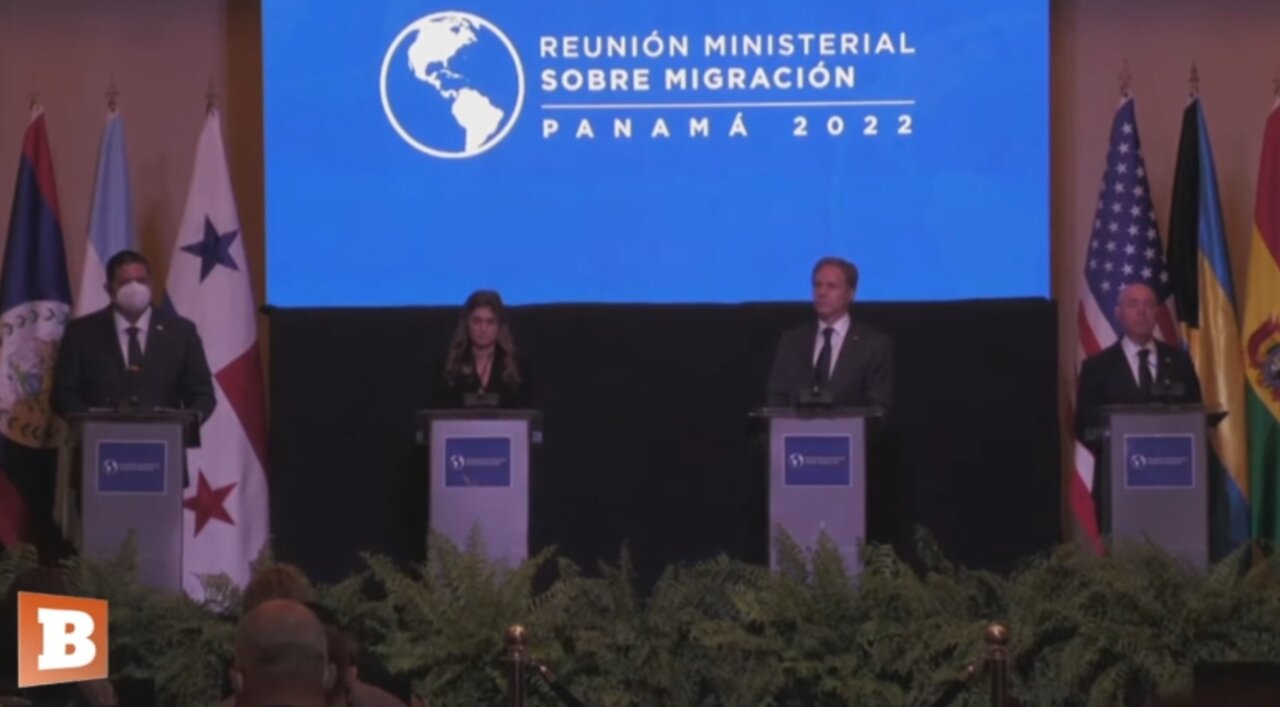 LIVE: Sec. of State Blinken, DHS Sec. Mayorkas Meeting with Panamanian Officials...