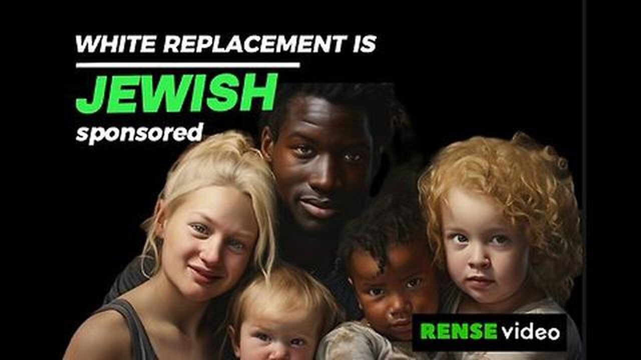 White Replacement is Jewish Sponsored. Is it Racist to Listen to Their Own Words?