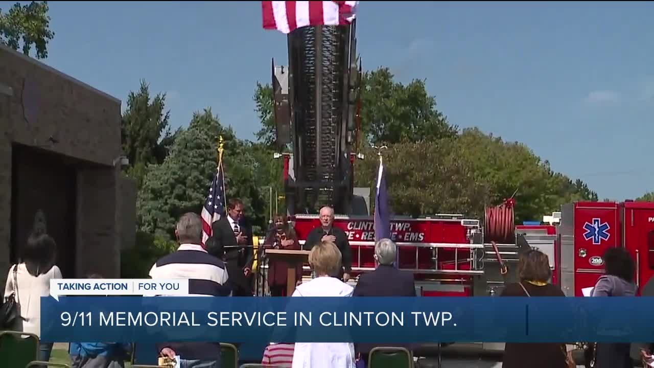 9/11 memorial services in metro Detroit