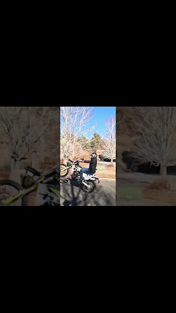 HUSQVARNA 701 Enduro. Who says you can’t have fun in a suit coat!