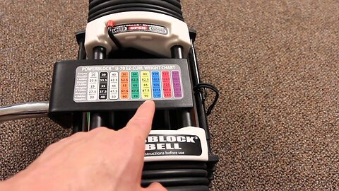 PowerBlock EZ Curl bar