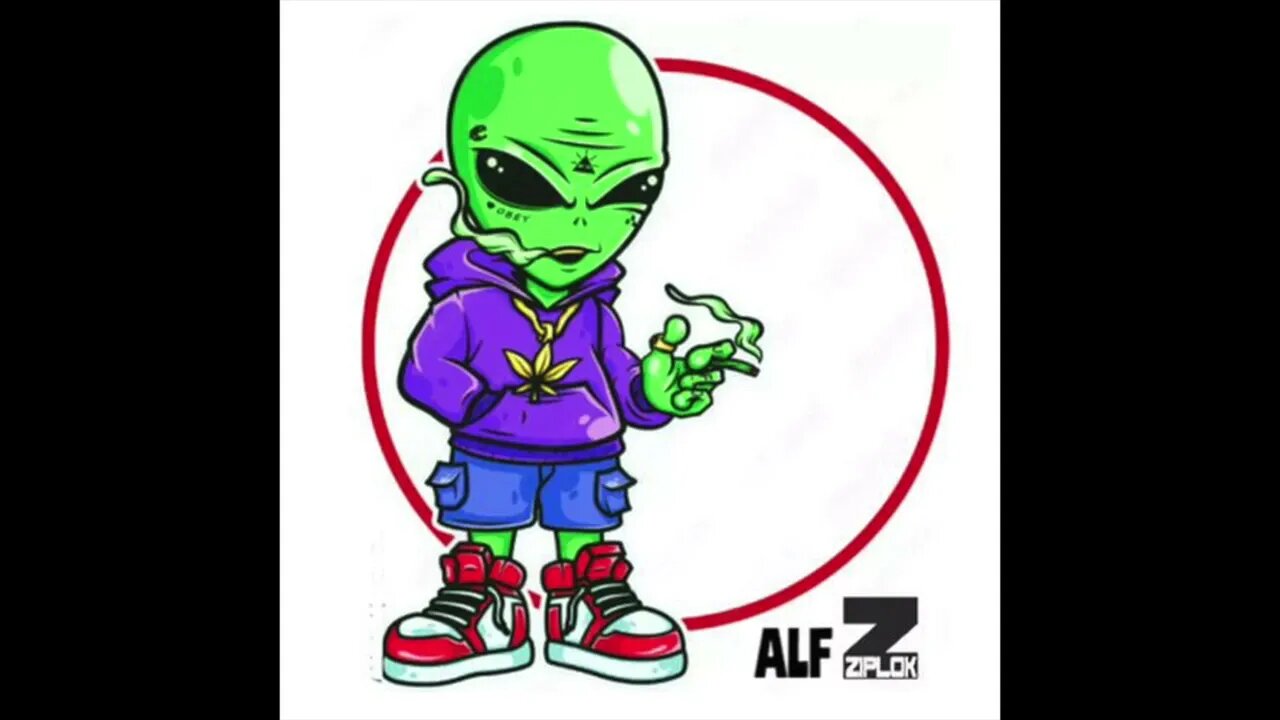 Ziplok - Alien Life Form - ALF Alien Life Form