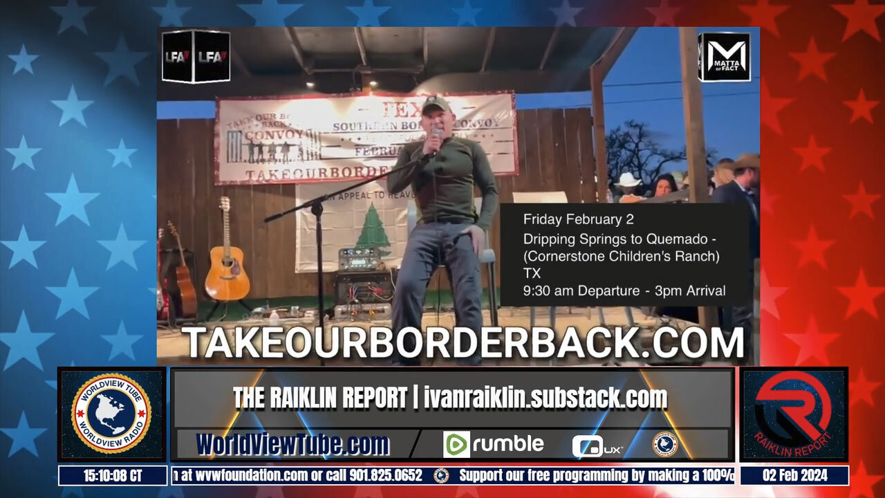 Ivan Raiklin Speaks at Take Our Border Back Event - Texas