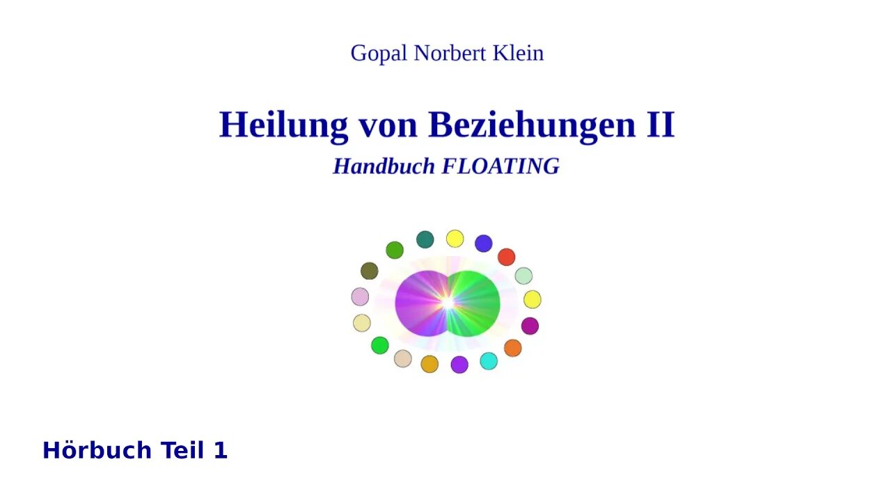 Hörbuch "Heilung von Beziehungen II" * Teil 1