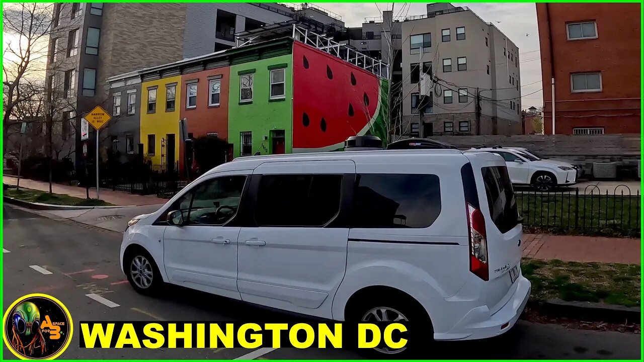 Washington DC National Art Gallery & Sculptures Roadside Attractions Van life Travel in Ford Transit