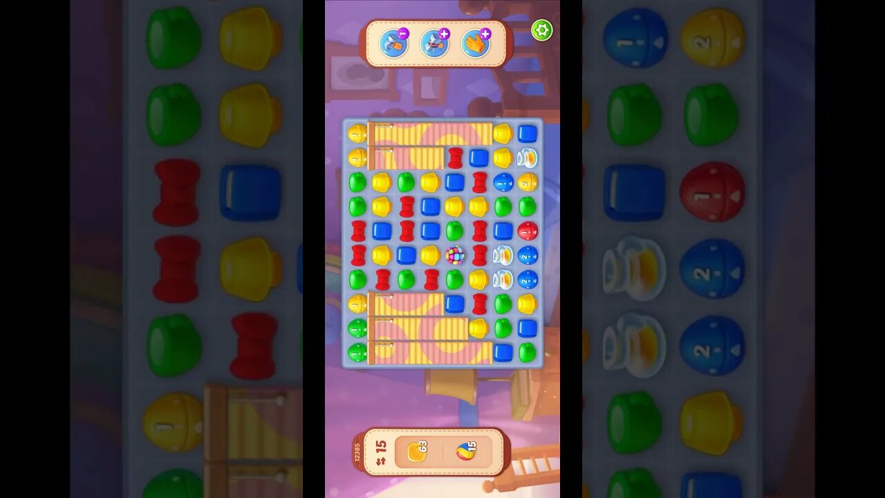 Shorts Playrix Homescapes Gameplay Walkthrough Level 12385-010