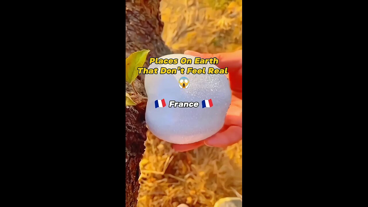 Place on earth that don't feel real