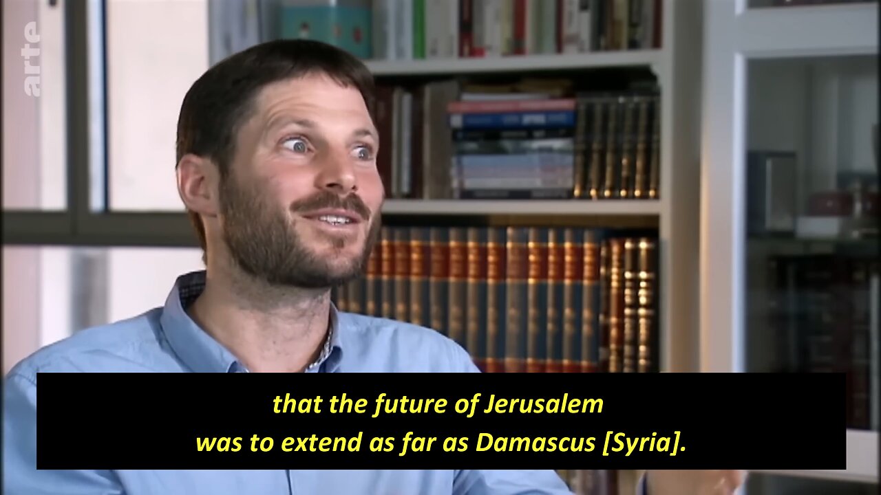 Israeli Finance Minister, Bezalel Smotrich, wants a ´Jewish [Greater] Israel´