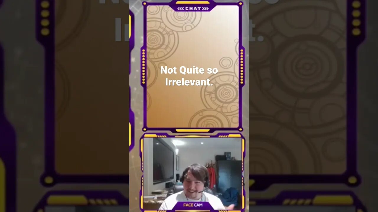 Not Quite As Irrelevant As I First Thought.