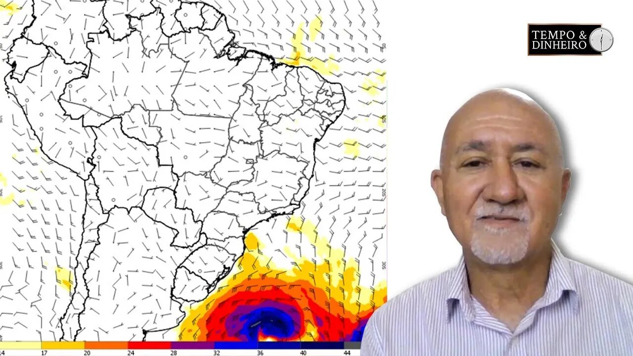 Contraste Climático: Chuvas no Sul x Baixa Umidade no Centro do Brasil